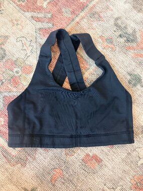 Lululemon Black Sports Bra Size 6